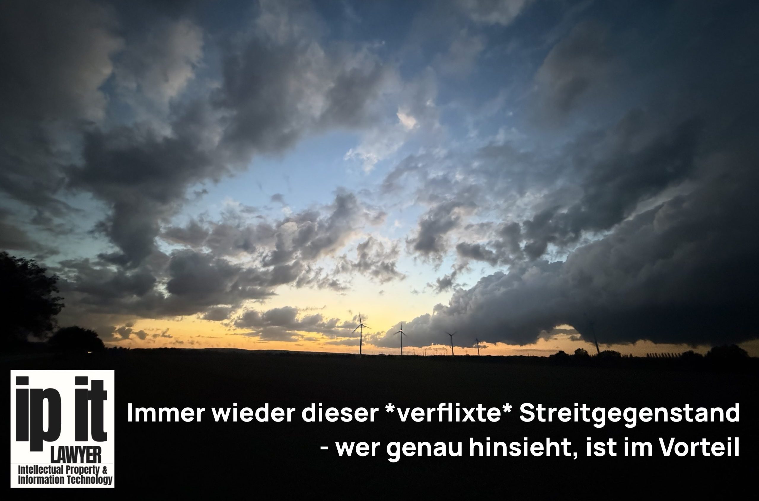 Immer wieder dieser *verflixte* Streitgegenstand