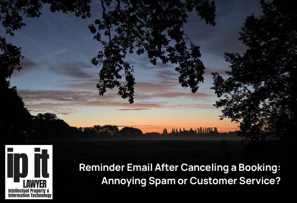 Reminder Email After Canceling a Booking: Annoying Spam or Customer Service?